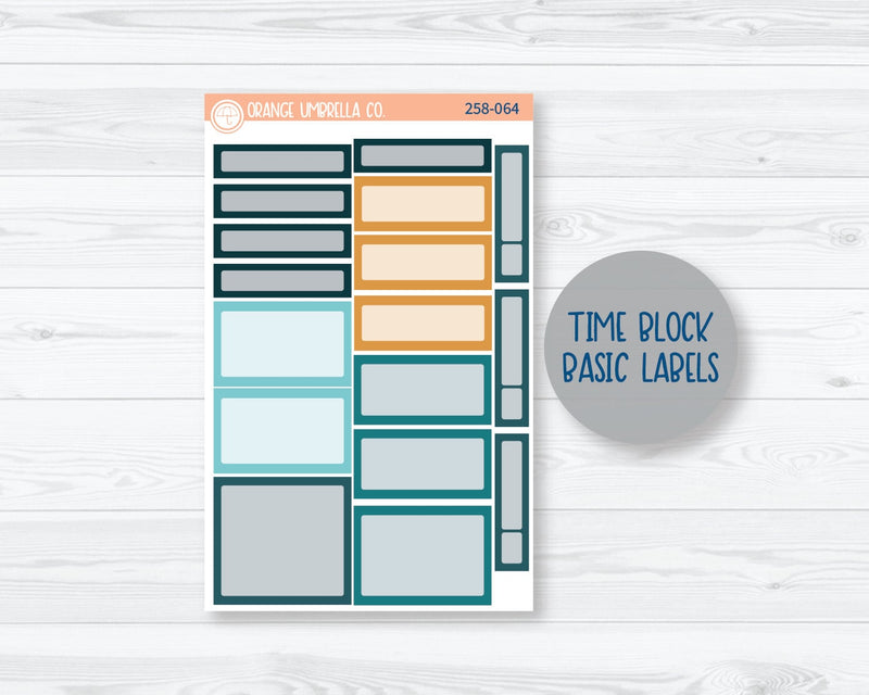 7x9 Passion Weekly Planner Kit Stickers | Aquatica 258-061