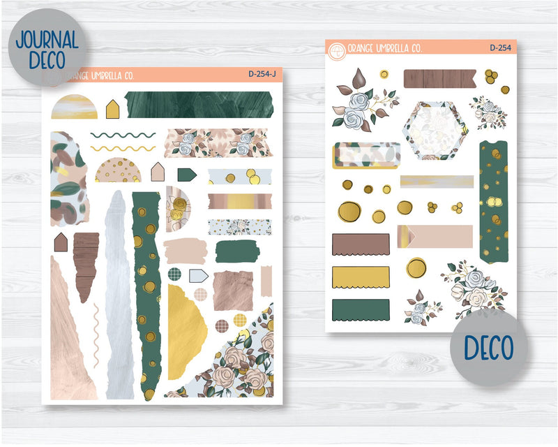 Hazelwood Kit Deco Planner Stickers | D-254