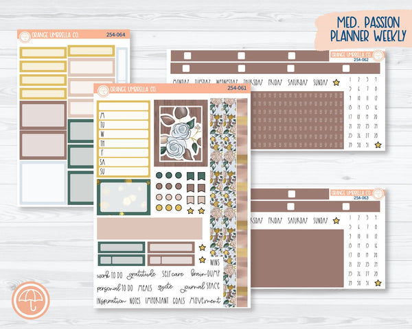 7x9 Passion Weekly Planner Kit Stickers | Hazelwood 254-061