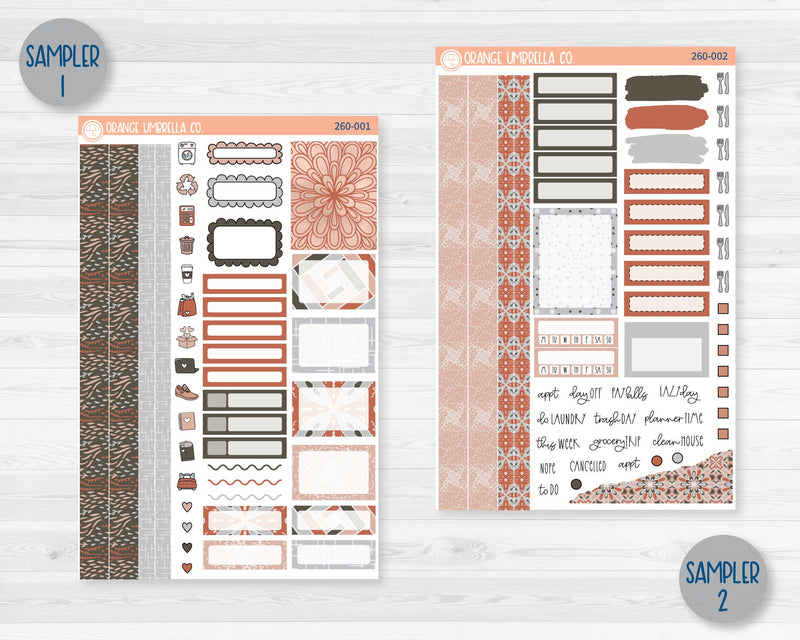 Weekly Planner Kit Stickers | Sophisticated 260-001