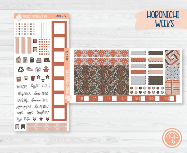 Hobonichi Weeks Planner Kit Stickers | Sophisticated 260-071