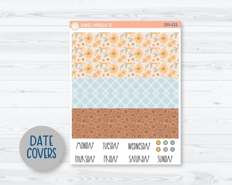 CLEARANCE | A5 Daily Duo Planner Kit Stickers | Sun-Drenched 255-121