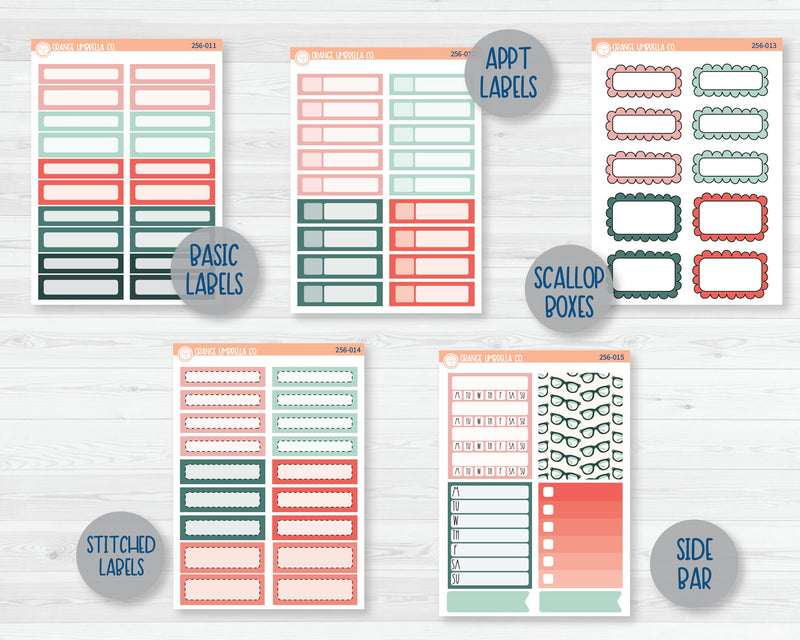 Weekly Add-On Planner Kit Stickers | Smarty Pants 256-011