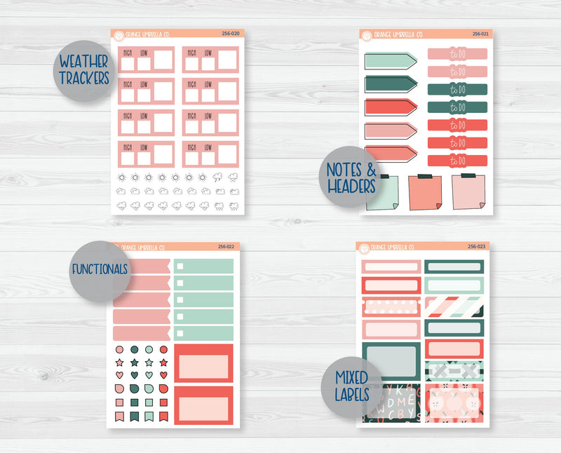 Weekly Add-On Planner Kit Stickers | Smarty Pants 256-011