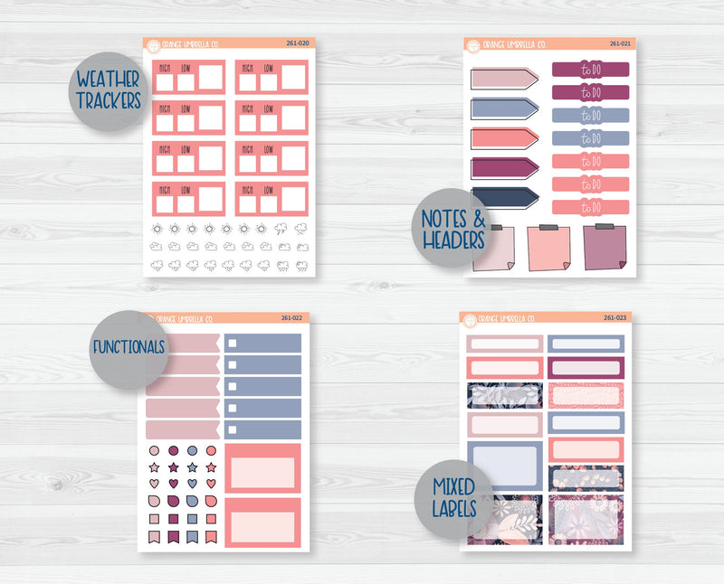 Weekly Add-On Planner Kit Stickers | First Frost 261-011