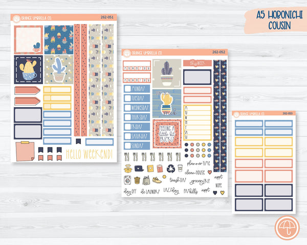 Hobonichi Cousin Planner Kit Stickers | Prickle Pants 262-051