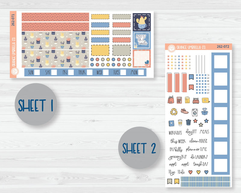 Hobonichi Weeks Planner Kit Stickers | Prickle Pants 262-071