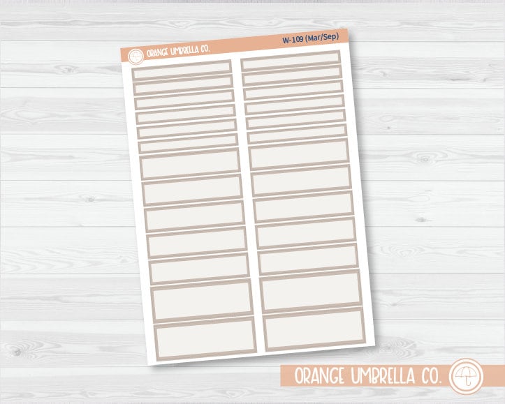 CLEARANCE | A5 Daily Duo Label Planner Stickers | Wildflower Palette | W-107-112