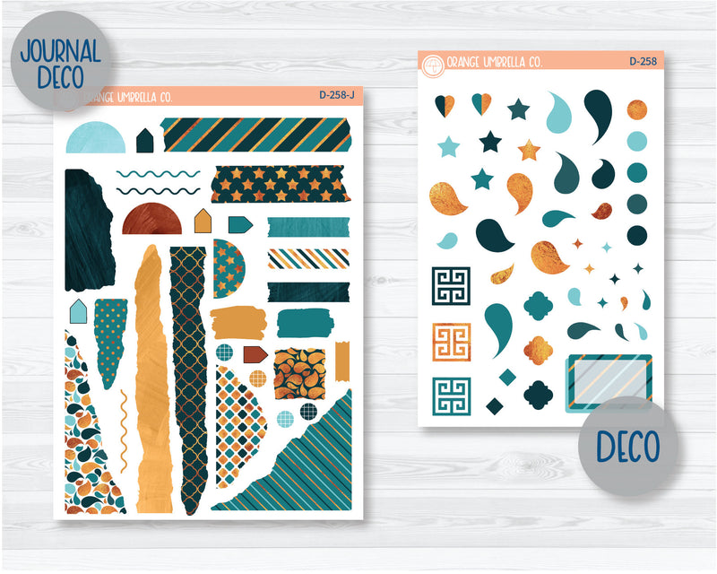 Aquatica Kit Deco Planner Stickers | D-258