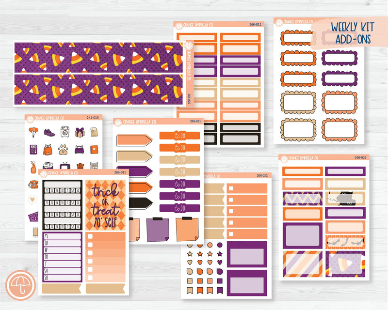 Weekly Add-On Planner Kit Stickers | Bewitched 266-011