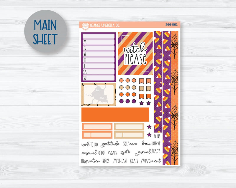 7x9 Passion Weekly Planner Kit Stickers | Bewitched 266-061