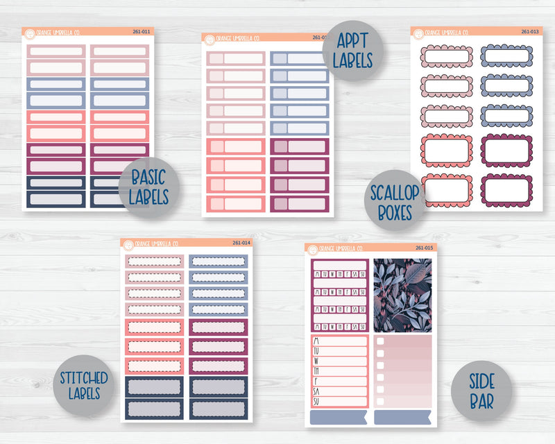 Weekly Add-On Planner Kit Stickers | First Frost 261-011