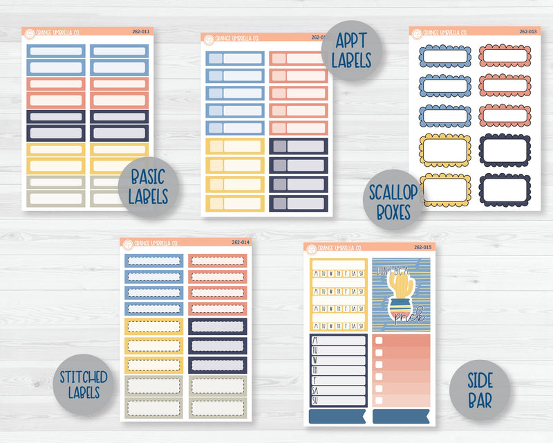 Weekly Add-On Planner Kit Stickers | Prickle Pants 262-011