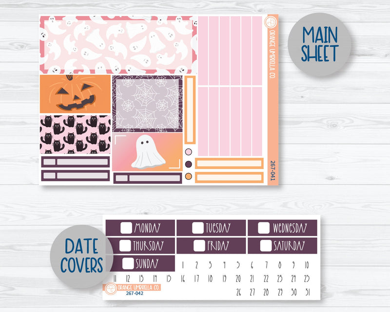 Plum Vertical Priorities Planner Kit Stickers | Boo to You 267-041
