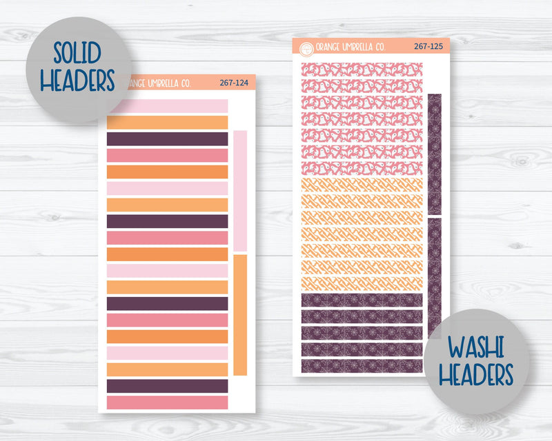 A5 Daily Duo Planner Kit Stickers | Boo to You 267-121