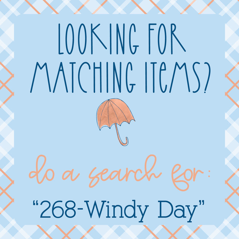 7x9 Daily Duo Planner Kit Stickers | Windy Day 268-131
