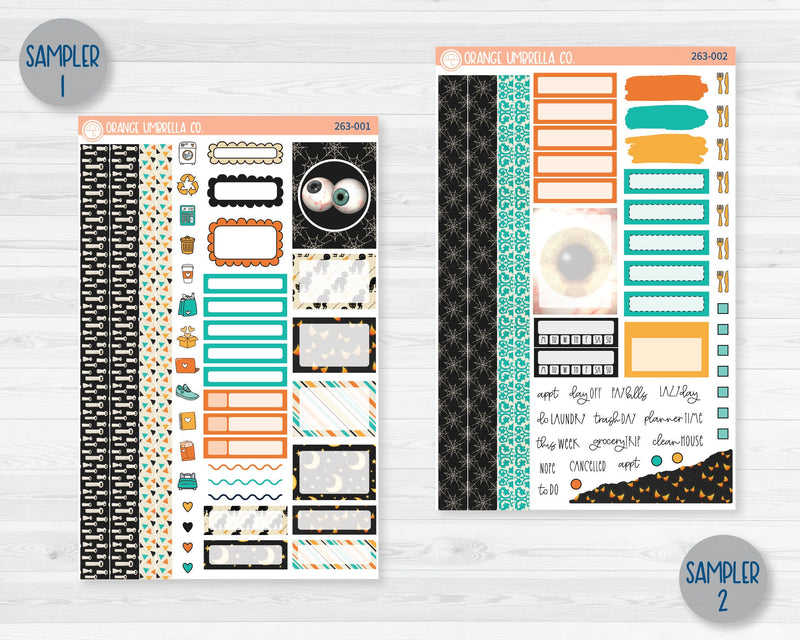 Weekly Planner Kit Stickers | Fright Night 263-001