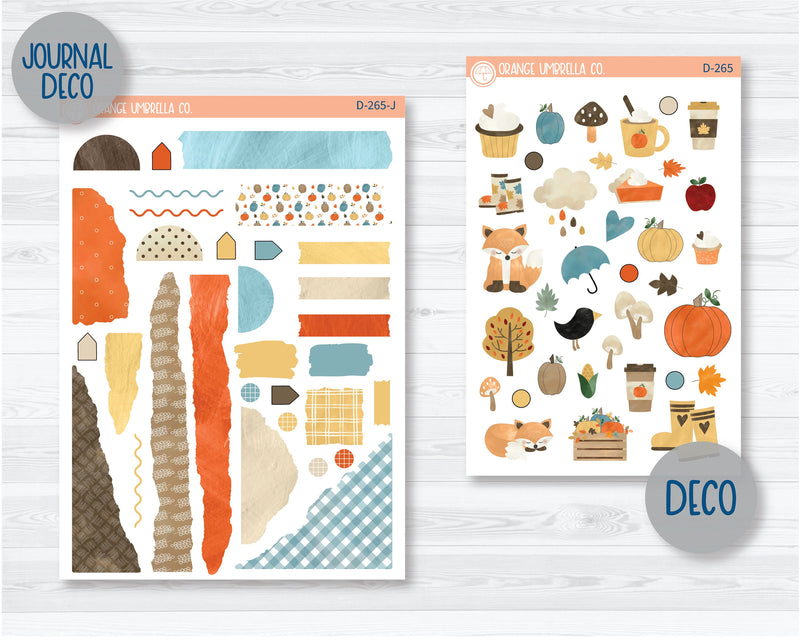 Hayride Kit Deco Planner Stickers | D-265