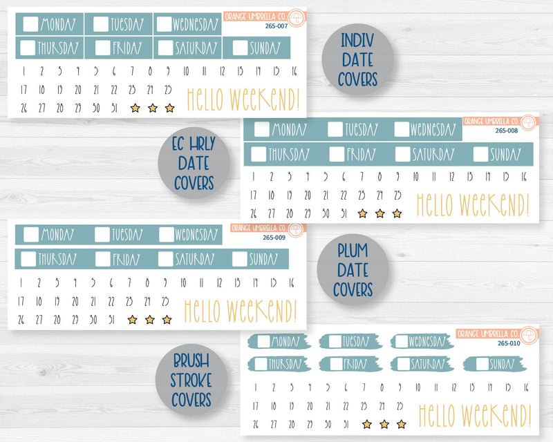 Weekly Planner Kit Stickers | Hayride 265-001