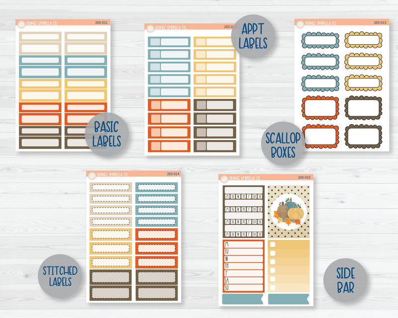 Weekly Add-On Planner Kit Stickers | Hayride 265-011