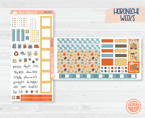 Hobonichi Weeks Planner Kit Stickers | Hayride 265-071