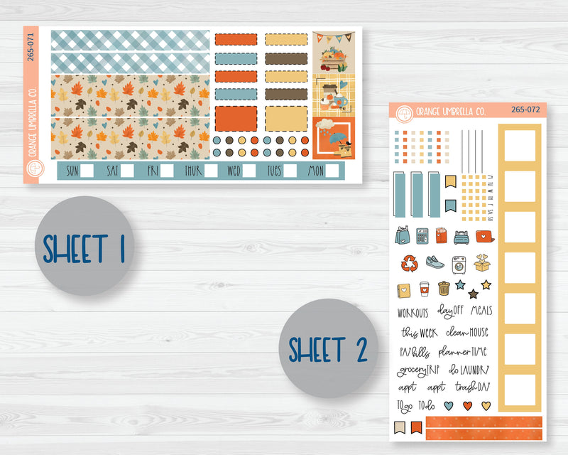 Hobonichi Weeks Planner Kit Stickers | Hayride 265-071
