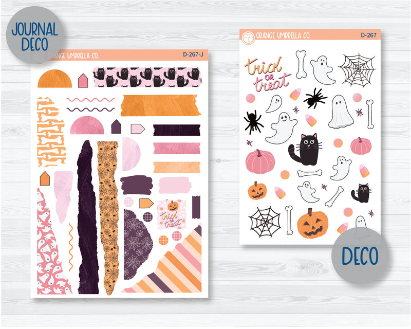 Boo to You Kit Deco Planner Stickers | D-267