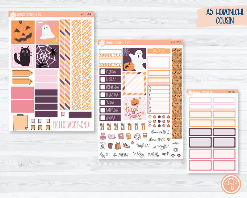 Hobonichi Cousin Planner Kit Stickers | Boo to You 267-051
