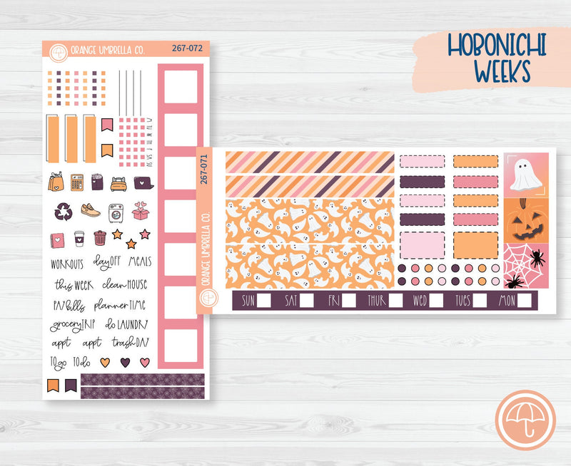 Hobonichi Weeks Planner Kit Stickers | Boo to You 267-071