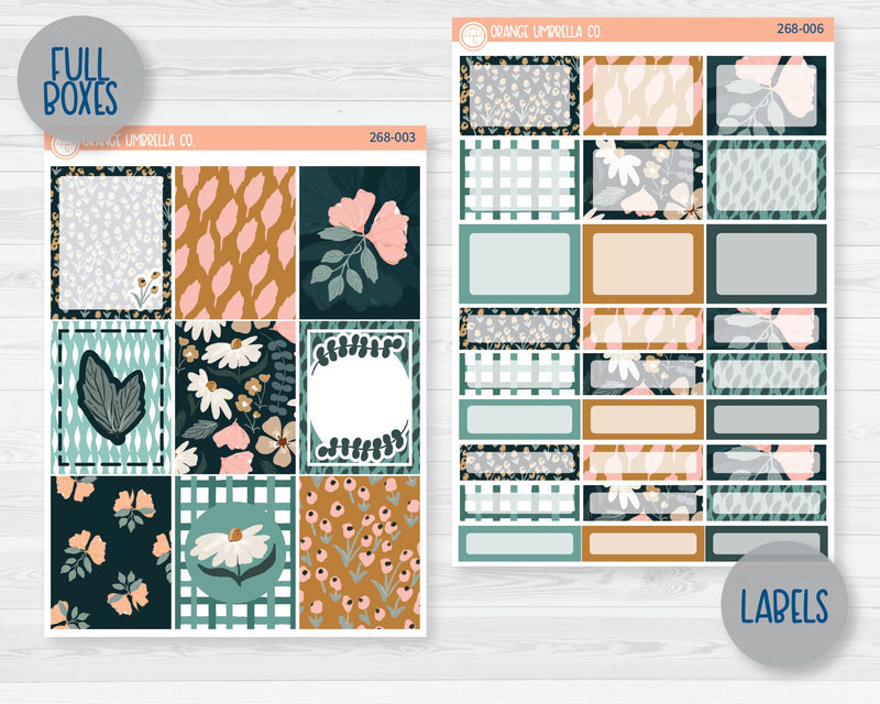 Weekly Planner Kit Stickers | Windy Day 268-001