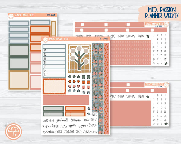 7x9 Passion Weekly Planner Kit Stickers | Owl B. Back 272-061