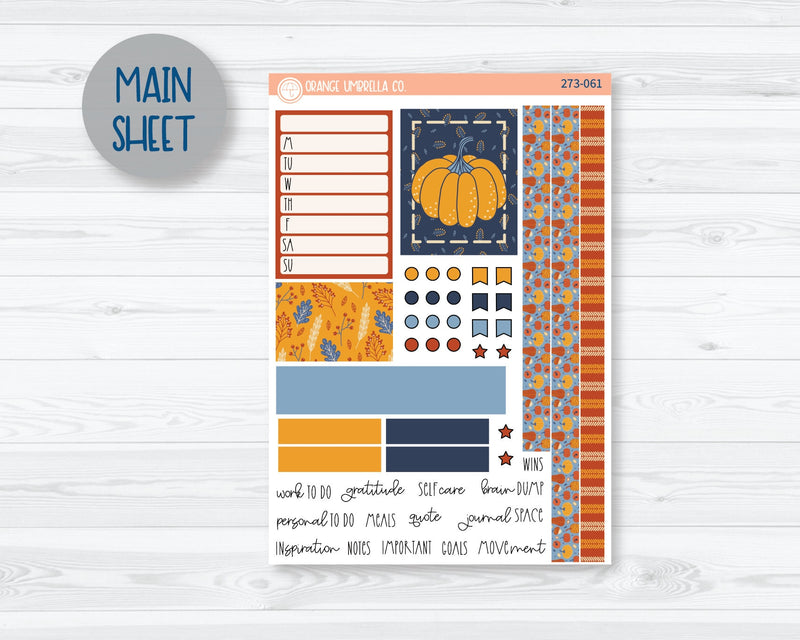 7x9 Passion Weekly Planner Kit Stickers | Harvest Table 273-061