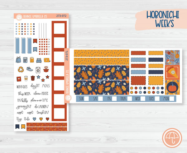 Hobonichi Weeks Planner Kit Stickers | Harvest Table 273-071