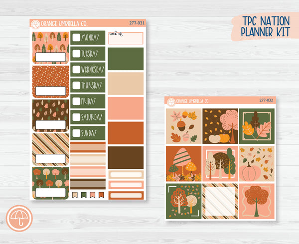 TPC Nation Planner Kit Stickers | Leaf Pile 277-031