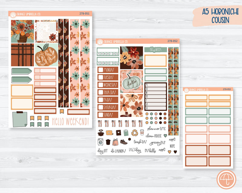 Hobonichi Cousin Planner Kit Stickers | Pass the Pie 278-051