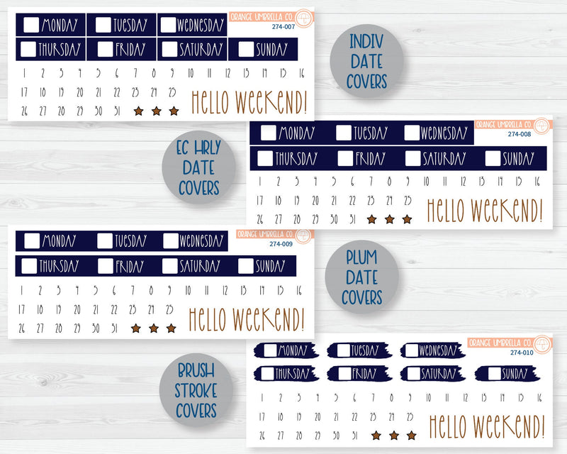 Weekly Planner Kit Stickers | Wild Landscape 274-001