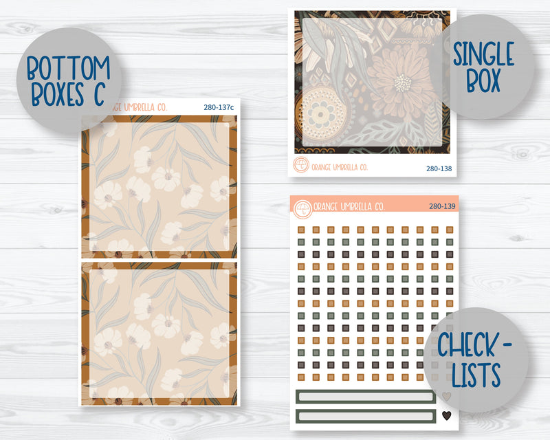7x9 Daily Duo Planner Kit Stickers | Abundance 280-131