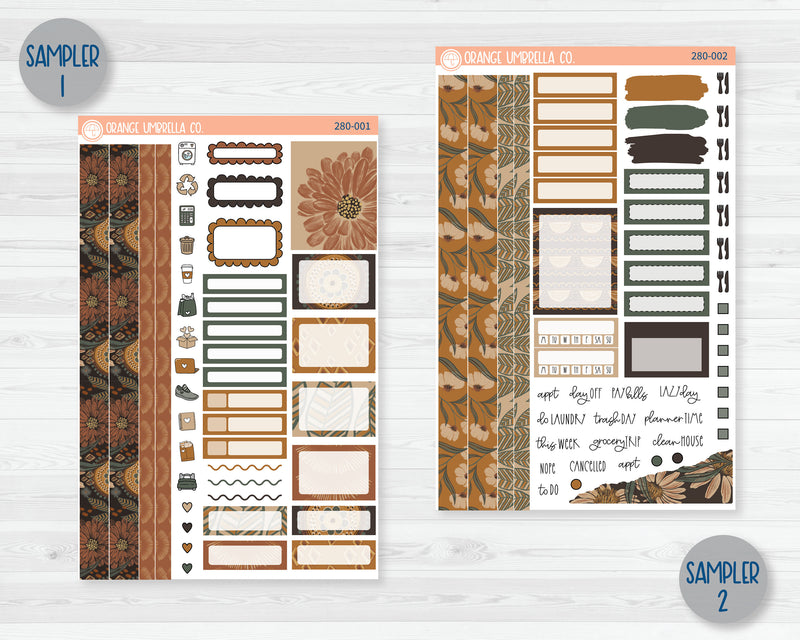 Weekly Planner Kit Stickers | Abundance 280-001