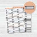 Book Stack Icon Color Label Planner Stickers | L-486-L-487