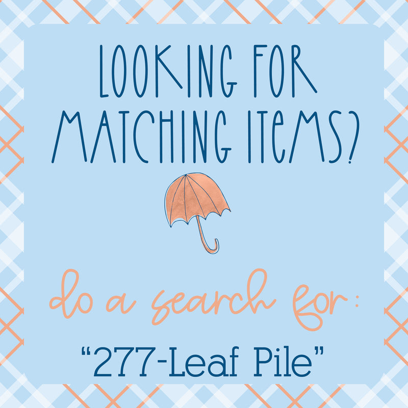Weekly Add-On Planner Kit Stickers | Leaf Pile 277-011