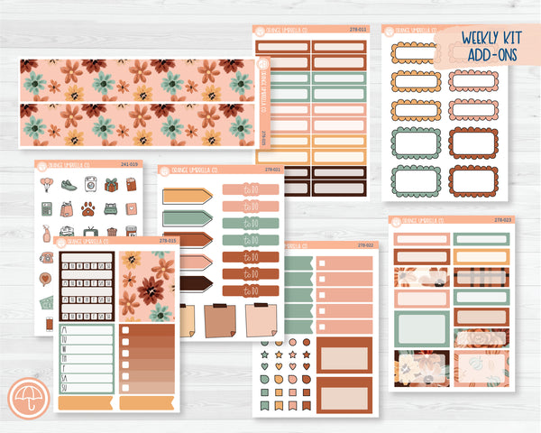 Weekly Add-On Planner Kit Stickers | Pass the Pie 278-011