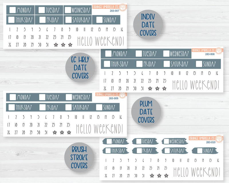Weekly Planner Kit Stickers | Frozen Forest 283-001