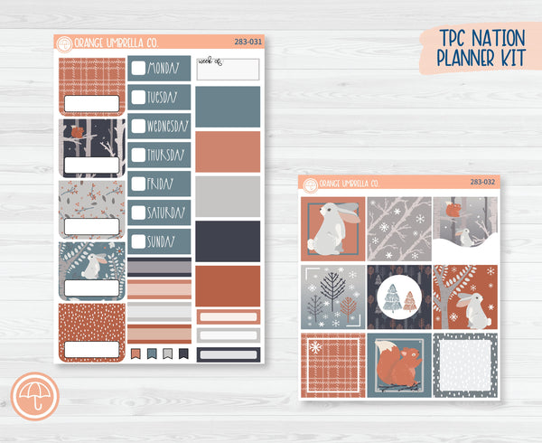 TPC Nation Planner Kit Stickers | Frozen Forest 283-031
