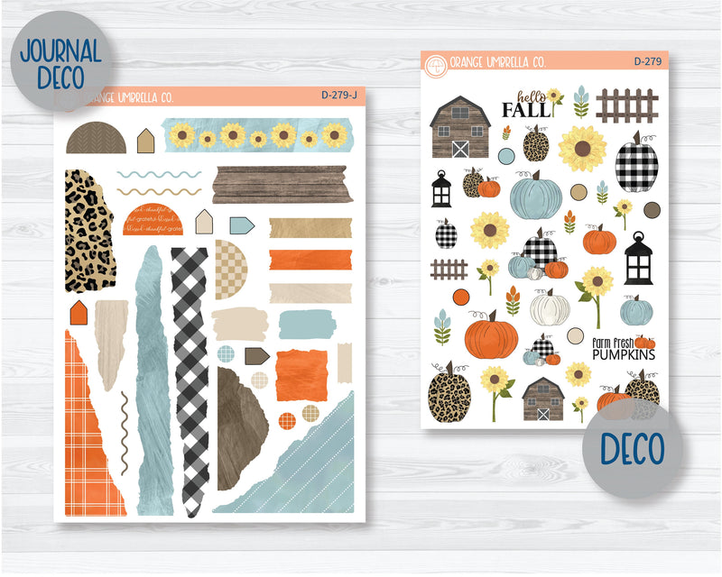 Farmstand Kit Deco Planner Stickers | D-279