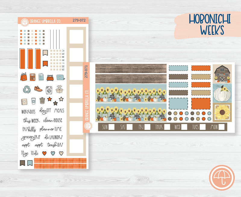 Hobonichi Weeks Planner Kit Stickers | Farmstand 279-071