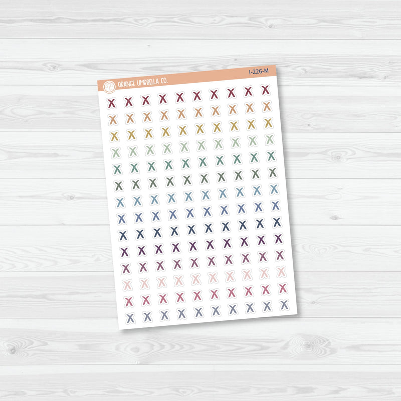X / Cancelled Icon Planner Stickers | I-226