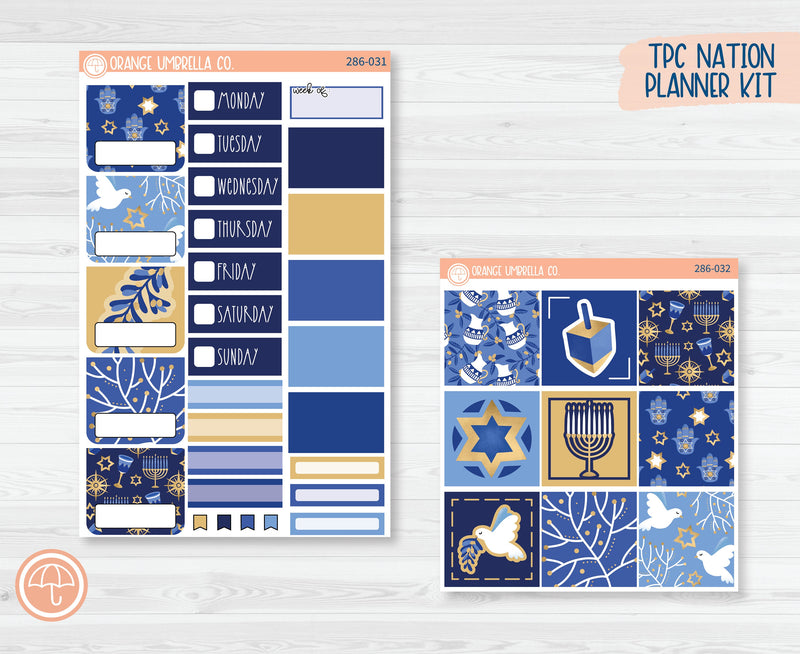 TPC Nation Planner Kit Stickers | Eight Nights 286-031