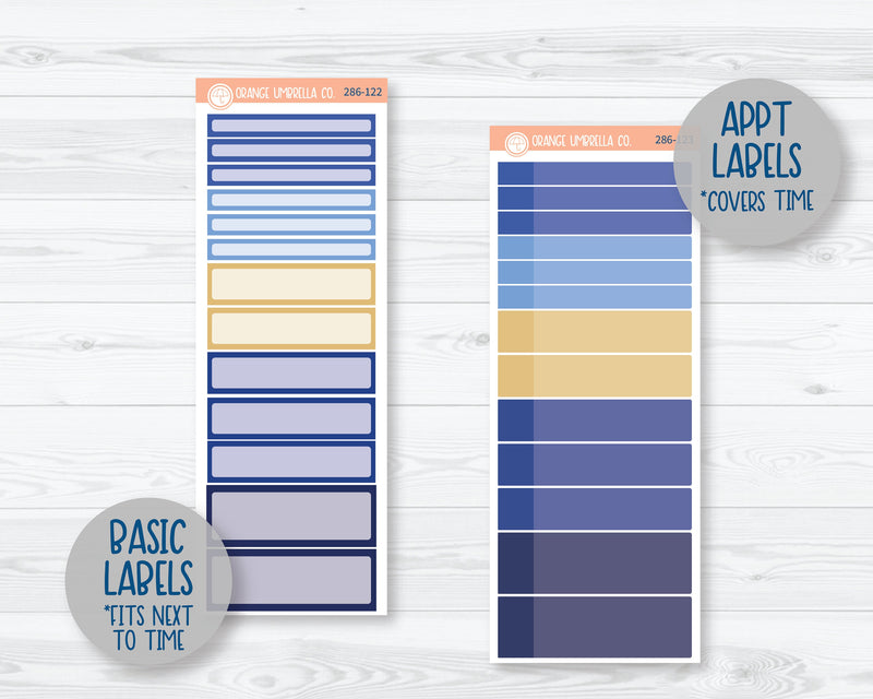 A5 Daily Duo Planner Kit Stickers | Eight Nights 286-121