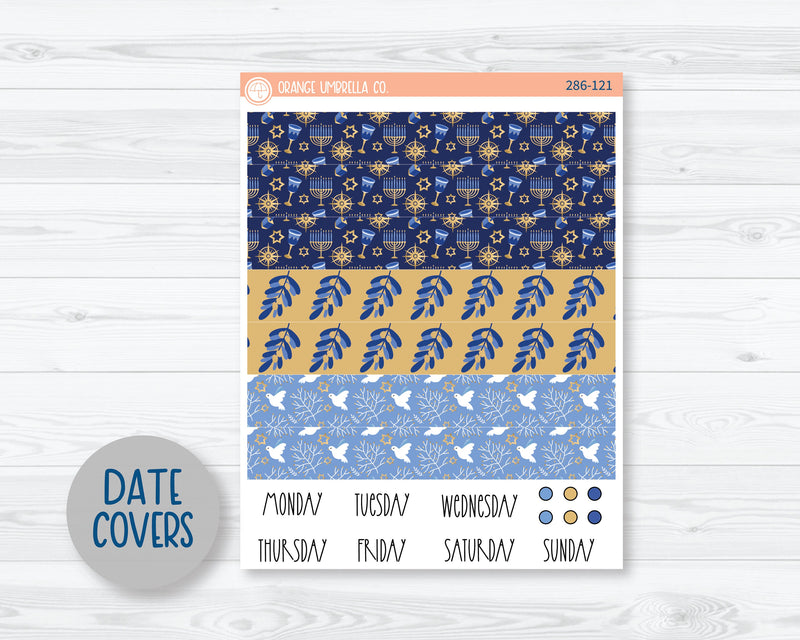 A5 Daily Duo Planner Kit Stickers | Eight Nights 286-121