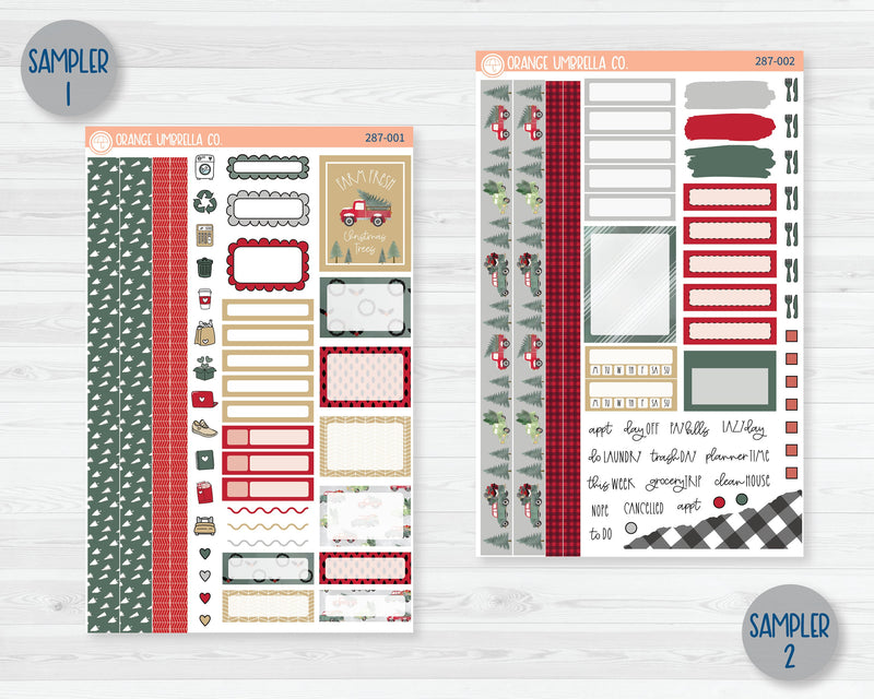 Weekly Planner Kit Stickers | Fresh Cut Trees 287-001